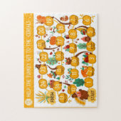 感謝の救済意トルコはシリアルのオートを見つける ジグソーパズル (縦)