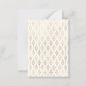 感謝の日が来る季節企業のだ ノートカード (裏面)