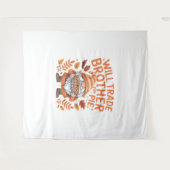 感謝の日にパイ格言のために兄弟を交換する タペストリー (正面(横))