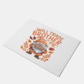 感謝の日にパイ格言のために兄弟を交換する ドアマット (アングル)