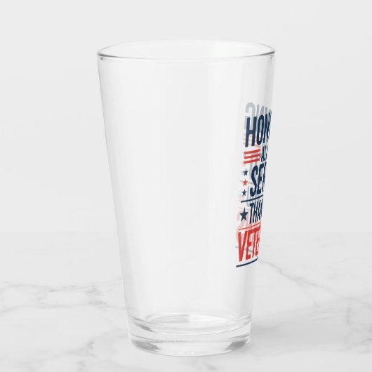 感謝の日に仕えたすべての名誉退役軍人 タンブラーグラス (右)