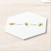 感謝の日の花 ペーパーコースター (アングル)