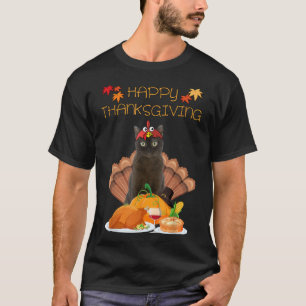 感謝の日、ミャンマーの猫ギフトターおもしろいク Tシャツ