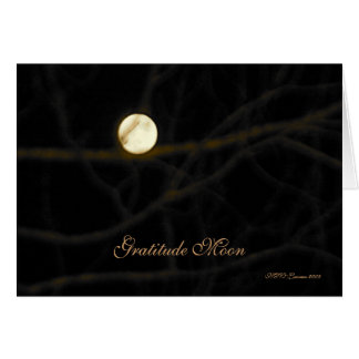 感謝の月カード