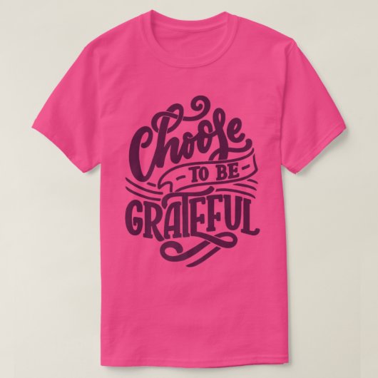 感謝の服を選ぶ秋秋 Tシャツ (デザイン正面)