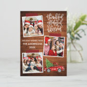 感謝の木賛美車の格子状テープ シーズンカード (スタンド正面)