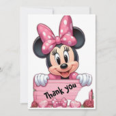 「感謝の束:ベビーサンキューカード サンキューカード (正面)