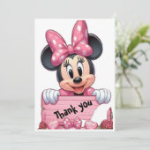 「感謝の束:ベビーサンキューカード サンキューカード (スタンド正面)