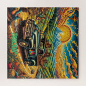 感謝の死んだトラック運転手' - Sun-Kissed Road Trip ジグソーパズル (横)