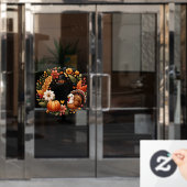 感謝の毎日トルコの窓にしがみつく ウィンドウサイン (オフィスドア)