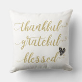 感謝の気持ちあ賛美る感謝の休暇 クッション (裏面)