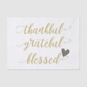 感謝の気持ちあ賛美る感謝の休暇 薄葉紙 (正面)