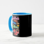 感謝の気持ちが人生の豊かさを解き放つ マグカップ (正面左)