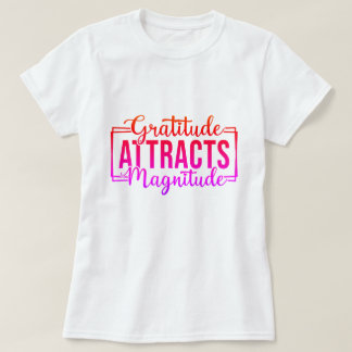 感謝の気持ちが大きやる気を起こさせるいカスタム Tシャツ