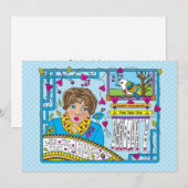 感謝の気持ちが大切なフラットカード 7"x5" (正面/裏面)