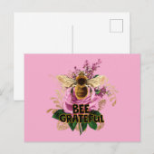 感謝の気持ちでいっぱいに ポストカード (正面/裏面)