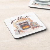 感謝の気持ちでいっぱいの集まり コースター (左側)