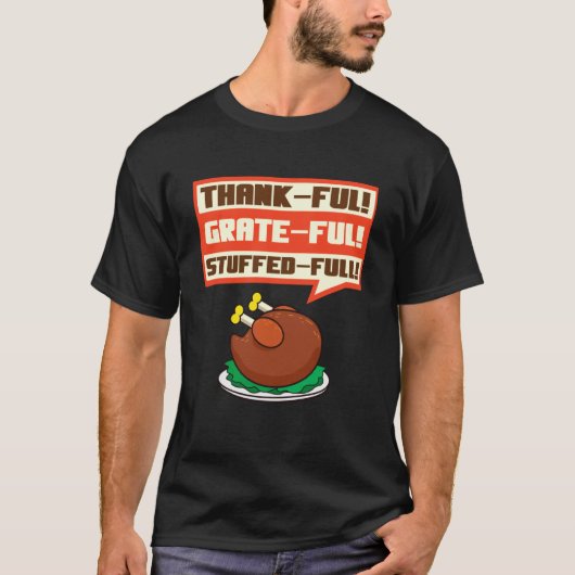 感謝の気持ちでいっぱい Tシャツ (正面)