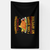 感謝の気持ちで一食 横断幕 (縦)