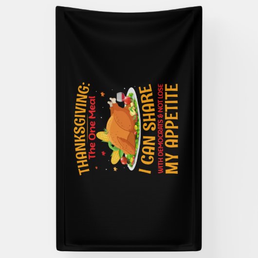 感謝の気持ちで一食 横断幕 (縦)