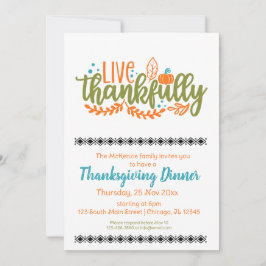 感謝の気持ちで暮らす 招待状