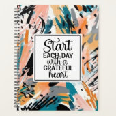 感謝の気持ちで毎日を始めるハートプランナー プランナー手帳 (正面)