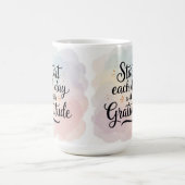 感謝の気持ちで毎日を始める15 Ozコーヒーマグ コーヒーマグカップ (中央)