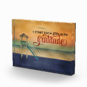 感謝の気持ちで毎日を始める フォトブロック (右)