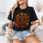 感謝の気持ちで満たされる秋の収穫と感謝祭 Tシャツ