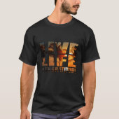 感謝の気持ちで生きる Tシャツ (正面)