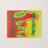 感謝の気持ちで素敵な日と良い夜を過ごす ジグソーパズル (横)