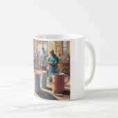 感謝の気持ちで飲む:病院のヒーロー割引マグカップ コーヒーマグカップ (正面右)