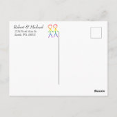 感謝の気持ちで ポストカード (裏面)