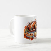 感謝の気持ちのあクラシックるTシャツのテーブル コーヒーマグカップ (正面左)