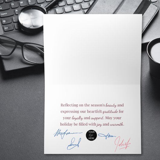 感謝の気持ちの反映 箔シーズンカード