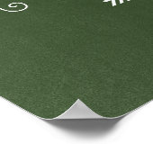 感謝の気持ちは自己の黒板に注ぐ ポスター (角)