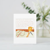 感謝の気持ちを伝えよう 聖職者感謝の日 ポストカード (スタンド正面)