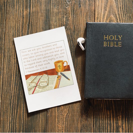 感謝の気持ちを伝えよう 聖職者感謝 ポストカード