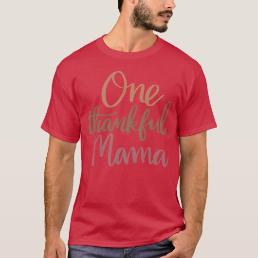 感謝の気持ちを伝えるママ クールな70年代ファミリー Tシャツ (正面)