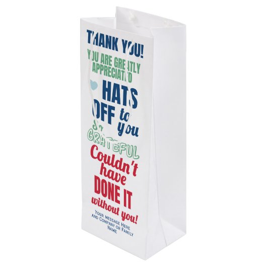 感謝の気持ちを伝えるワインギフトバッグ ワインギフトバッグ (裏面アングル)