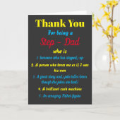 感謝の気持ちを伝える ステップダッドの名言集 カード (黄色い花)