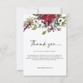 感謝の気持ちを伝える ブライダルシャワーのカード サンキューカード (正面)