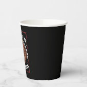 感謝の気持ちを再素晴らしびトランプ・トルコにする 紙コップ (左)