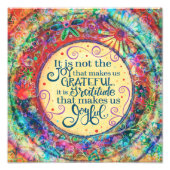 「感謝の気持ちを喜ばせる」感動的な写真 フォトプリント            (正面)