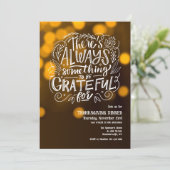 感謝の気持ちを常に持ち続ける 招待状 (スタンド正面)