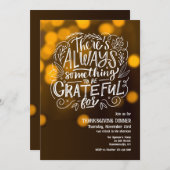 感謝の気持ちを常に持ち続ける 招待状 (正面/裏面)