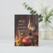 感謝の気持ちを持って彼の前に出よ、詩篇95 シーズンポストカード (スタンド正面)