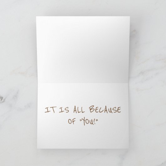 感謝の気持ちを持って感謝している理由 シーズンカード (内部)