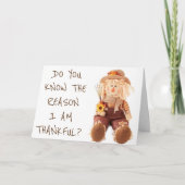 感謝の気持ちを持って感謝している理由 シーズンカード (正面)