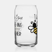 感謝の気持ちを持って素晴らし先生 ガラス缶 (左)